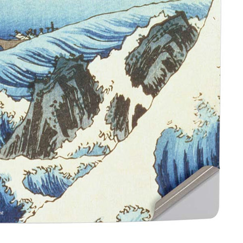 Hiroshige View from Satta Suruga Province PS5 Console Skin