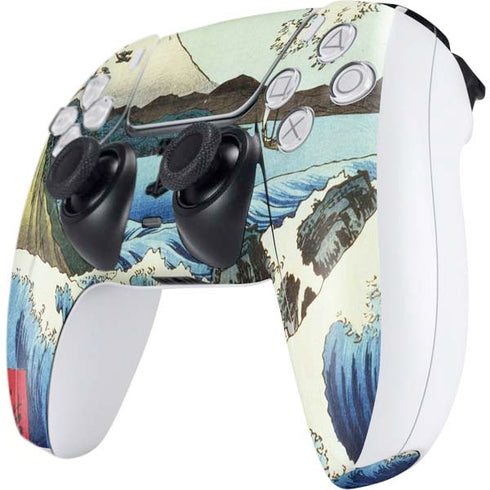 Hiroshige View from Satta Suruga Province PS5 Controller Skin