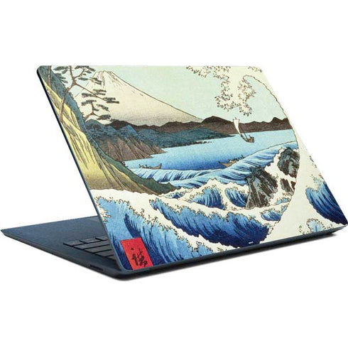 Hiroshige View from Satta Suruga Province Surface Laptop Skin