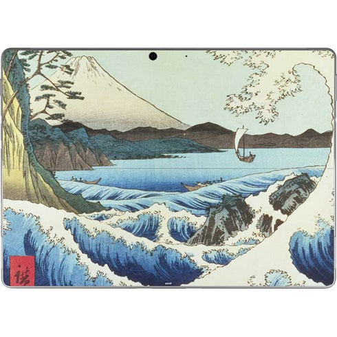Hiroshige View from Satta Suruga Province Surface Pro 8 Skin