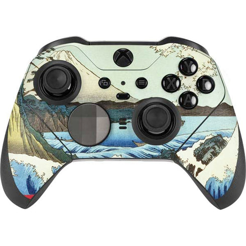 Hiroshige View from Satta Suruga Province Xbox Elite Wireless Controller Series 2 Skin