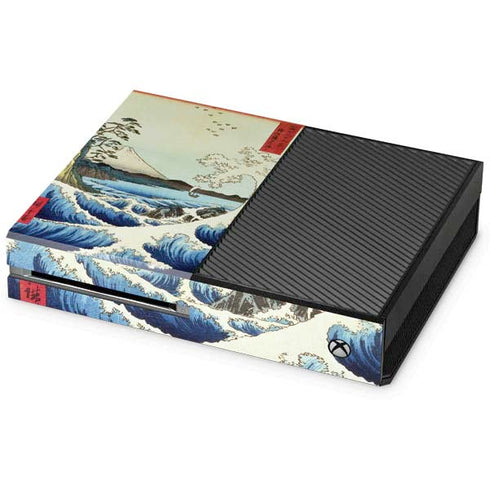 Hiroshige View from Satta Suruga Province Xbox One Console Skin
