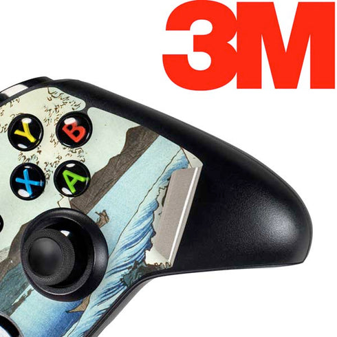 Hiroshige View from Satta Suruga Province Xbox One Controller Skin