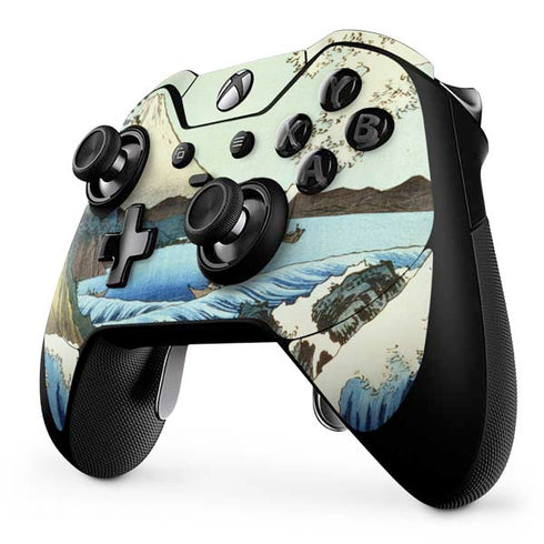 Hiroshige View from Satta Suruga Province Xbox One Elite Controller Skin