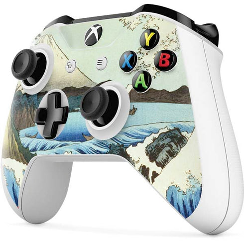 Hiroshige View from Satta Suruga Province Xbox One S All-Digital Edition Bundle Skin