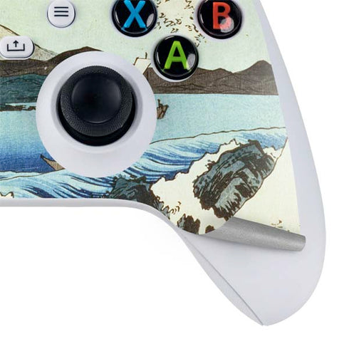 Hiroshige View from Satta Suruga Province Xbox Series S Controller Skin