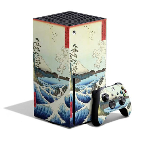Hiroshige View from Satta Suruga Province Xbox Series X Bundle Skin