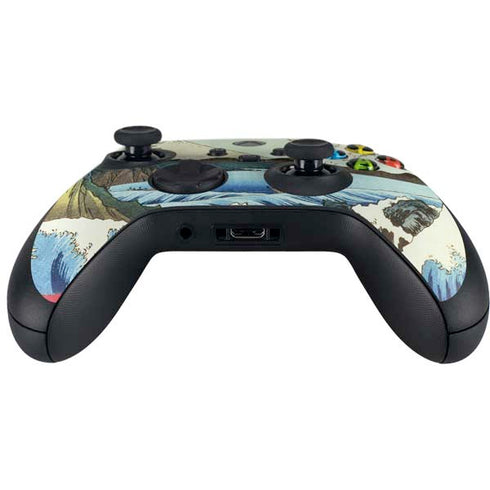 Hiroshige View from Satta Suruga Province Xbox Series X Controller Skin
