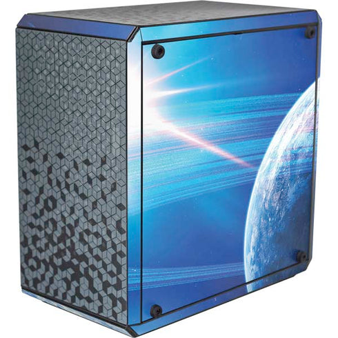 View of a Planet as it Looms in Close Orbit and with Rings Cooler Master MasterBox Q300L Mini Tower Skin