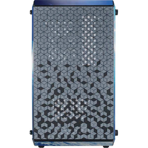 View of a Planet as it Looms in Close Orbit and with Rings Cooler Master MasterBox Q300L Mini Tower Skin