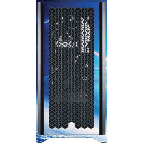 View of a Planet as it Looms in Close Orbit and with Rings Corsair 4000D Tempered Glass Mid-Tower ATX Case Skin