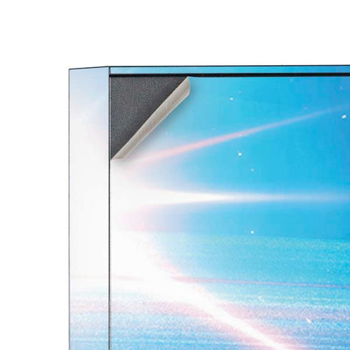 View of a Planet as it Looms in Close Orbit and with Rings Corsair 4000D Tempered Glass Mid-Tower ATX Case Skin