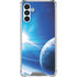 View of a Planet as it Looms in Close Orbit and with Rings Galaxy A13 5G Clear Case