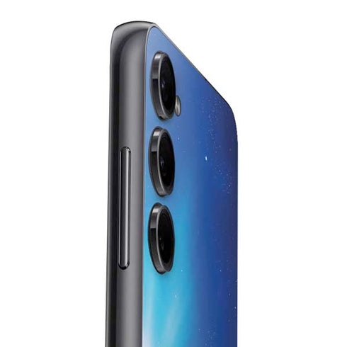 View of a Planet as it Looms in Close Orbit and with Rings Galaxy A14 5G Skin