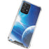 View of a Planet as it Looms in Close Orbit and with Rings Galaxy A72 5G Clear Case