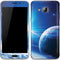 View of a Planet as it Looms in Close Orbit and with Rings Galaxy J3 Skin