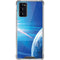 View of a Planet as it Looms in Close Orbit and with Rings Galaxy Note20 5G Clear Case