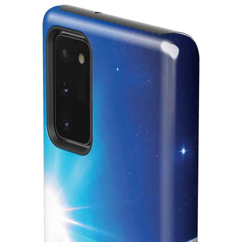 View of a Planet as it Looms in Close Orbit and with Rings Galaxy Note20 5G Pro Case