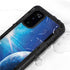 View of a Planet as it Looms in Close Orbit and with Rings Galaxy S20 Waterproof Case