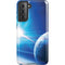 View of a Planet as it Looms in Close Orbit and with Rings Galaxy S21 5G Pro Case