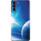 View of a Planet as it Looms in Close Orbit and with Rings Galaxy S21 Plus 5G Skin