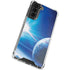 View of a Planet as it Looms in Close Orbit and with Rings Galaxy S22 Plus Clear Case
