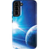 View of a Planet as it Looms in Close Orbit and with Rings Galaxy S22 Plus Pro Case