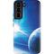 View of a Planet as it Looms in Close Orbit and with Rings Galaxy S22 Pro Case