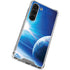 View of a Planet as it Looms in Close Orbit and with Rings Galaxy S23 Clear Case