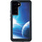 View of a Planet as it Looms in Close Orbit and with Rings Galaxy S23 Plus Waterproof Case