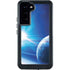 View of a Planet as it Looms in Close Orbit and with Rings Galaxy S23 Plus Waterproof Case