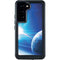 View of a Planet as it Looms in Close Orbit and with Rings Galaxy S23 Waterproof Case