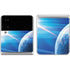 View of a Planet as it Looms in Close Orbit and with Rings Galaxy Z Flip4 5G Skin