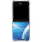View of a Planet as it Looms in Close Orbit and with Rings Galaxy Z Flip5 5G Clear Case