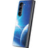 View of a Planet as it Looms in Close Orbit and with Rings Galaxy Z Fold5 5G Skin