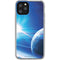 View of a Planet as it Looms in Close Orbit and with Rings iPhone 11 Pro Clear Case