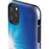 View of a Planet as it Looms in Close Orbit and with Rings iPhone 11 Pro Max Impact Case