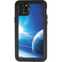 View of a Planet as it Looms in Close Orbit and with Rings iPhone 11 Pro Max Waterproof Case