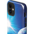 View of a Planet as it Looms in Close Orbit and with Rings iPhone 12 Impact Case