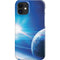 View of a Planet as it Looms in Close Orbit and with Rings iPhone 12 Mini Lite Case
