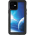 View of a Planet as it Looms in Close Orbit and with Rings iPhone 12 Mini Waterproof Case