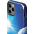 View of a Planet as it Looms in Close Orbit and with Rings iPhone 12 Pro Impact Case