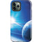 View of a Planet as it Looms in Close Orbit and with Rings iPhone 12 Pro Max Impact Case