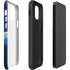View of a Planet as it Looms in Close Orbit and with Rings iPhone 12 Pro Max Impact Case