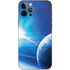View of a Planet as it Looms in Close Orbit and with Rings iPhone 12 Pro Max Skin