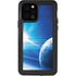 View of a Planet as it Looms in Close Orbit and with Rings iPhone 12 Pro Waterproof Case
