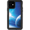 View of a Planet as it Looms in Close Orbit and with Rings iPhone 12 Waterproof Case