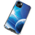View of a Planet as it Looms in Close Orbit and with Rings iPhone 13 Clear Case