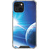 View of a Planet as it Looms in Close Orbit and with Rings iPhone 13 Mini Clear Case