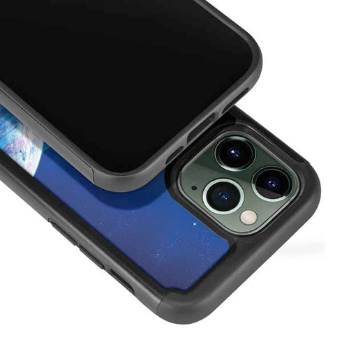 View of a Planet as it Looms in Close Orbit and with Rings iPhone 13 Pro Cargo Case
